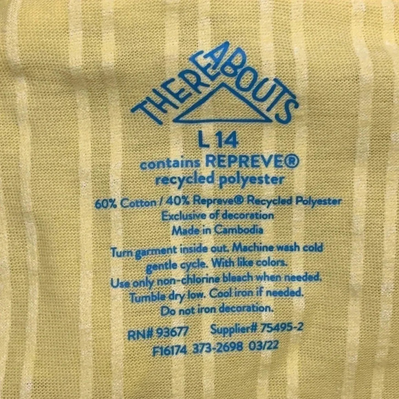 Thereabouts Tank Top Size Large New - Picture 5 of 6